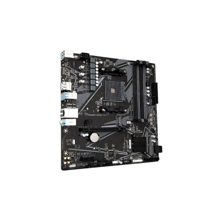 Gigabyte A520M DS3H V2 Placa Base Socket AM4 DDR4 PCIe 3.0 Micro ATX 2