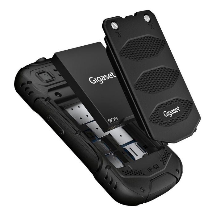 Gigaset GLX 8 ACTIVE Dual Sim Negro 2.4" LCD 2 MP Cámara IP68 Resistente al Polvo y Agua Gigaset GLX 8 ACTIVE Dual Sim Negro 2.4" LCD 2 MP Cámara IP68 Resistente al Polvo y Agua