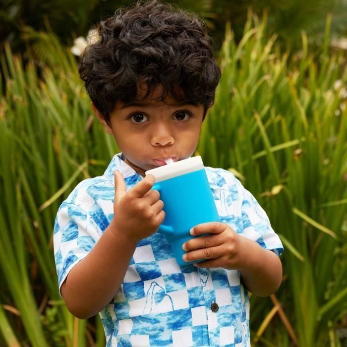 Mi primera taza - INFANTINO - Silicona - Azul océano 3 Mi primera taza - INFANTINO - Silicona - Azul océano 3