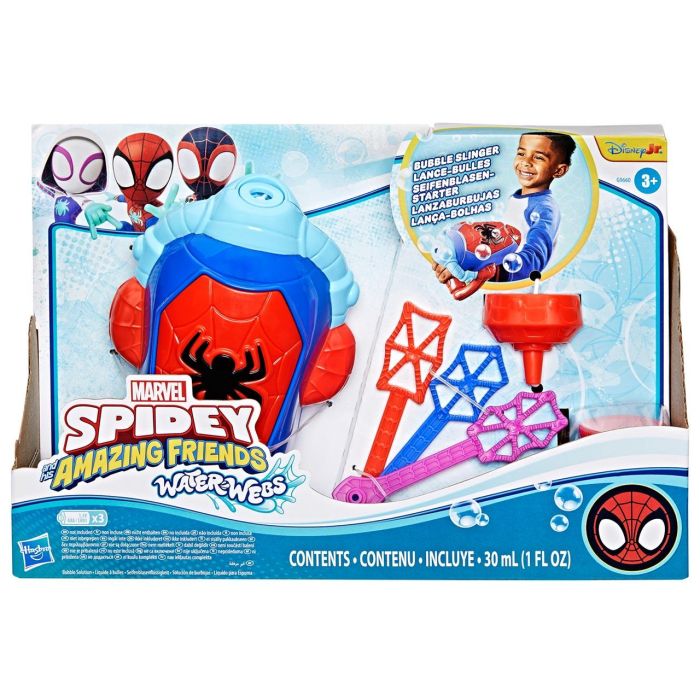 Spidey Water Webs Lanzaburbujas G0660 Marvel 2 Spidey Water Webs Lanzaburbujas G0660 Marvel 2