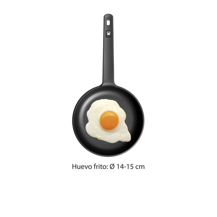 Sartén BRA Aluminio Forjado Ø 20 cm Negro Naranja 3