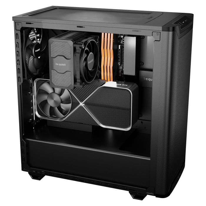 Be Quiet! PURE BASE 501 Airflow Window Midi Tower Negro con Ventana Lateral ATX Micro ATX Mini-ITX Be Quiet! PURE BASE 501 Airflow Window Midi Tower Negro con Ventana Lateral ATX Micro ATX Mini-ITX