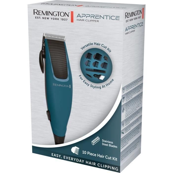Remington Apprentice HC5020 Máquina Cortapelos con Cuchillas de Acero Inoxidable, 5 Peines Guía y Accesorios 5