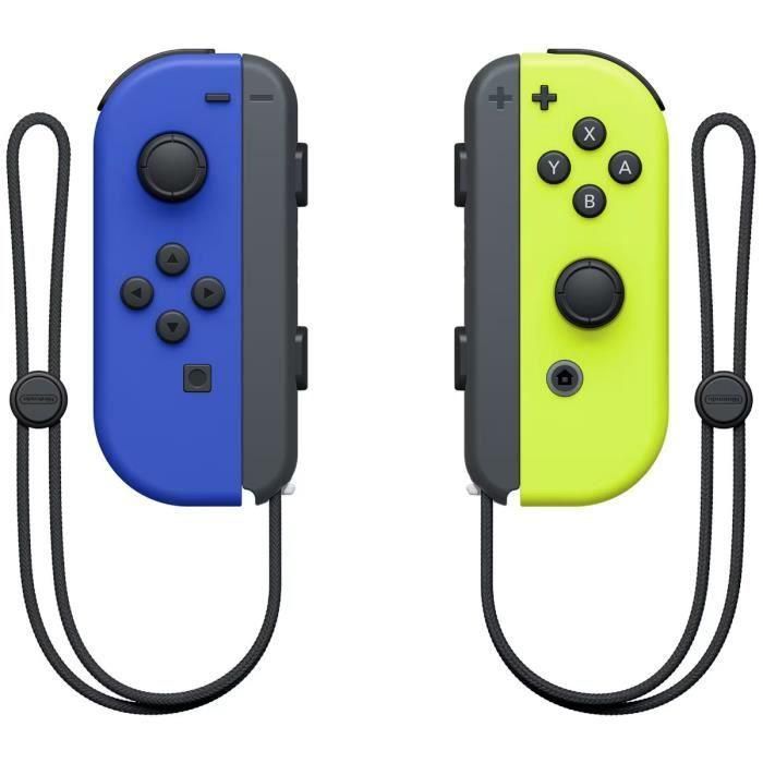Mandos Inalámbricos Nintendo Joy-Con para Nintendo Switch/ Azul y Amarillo Neón 1 Mandos Inalámbricos Nintendo Joy-Con para Nintendo Switch/ Azul y Amarillo Neón 1