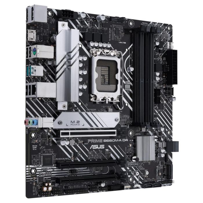 Asus PRIME B660M-A D4-CSM Placa Base Socket 1700 DDR4 PCIe 4.0 Micro ATX 2