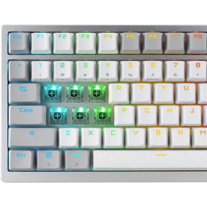 Asus Tastatur ROG Azoth white Gaming Tastatur dt. 6 Asus Tastatur ROG Azoth white Gaming Tastatur dt. 6
