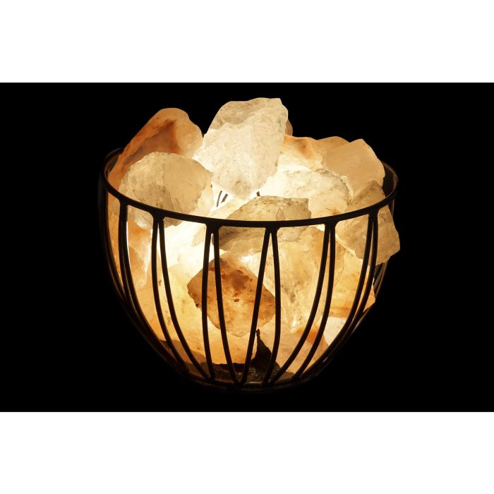 DKD Home Decor Lámpara Sobremesa Árabe Naranja Negro 23 x 17 x 23 cm (2 Unidades) 1