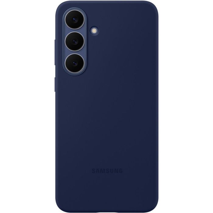 Samsung Funda de Silicona para Galaxy S25 FE, Resistente al Polvo, Fácil Aplicación, Azul Marino 0 Samsung Funda de Silicona para Galaxy S25 FE, Resistente al Polvo, Fácil Aplicación, Azul Marino 0