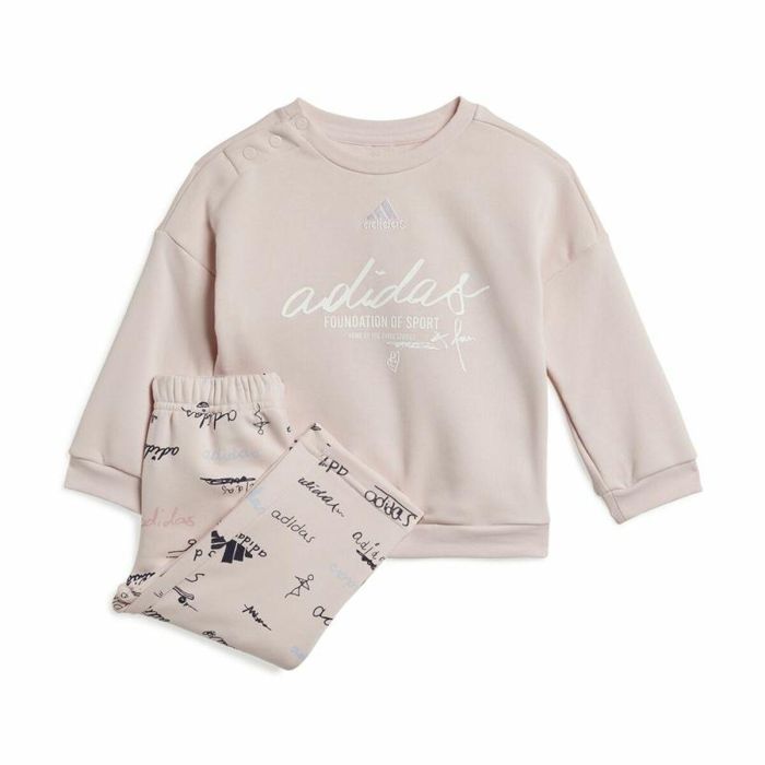 Chándal Infantil Adidas Brand Love Jogger Rosa Chándal Infantil Adidas Brand Love Jogger Rosa