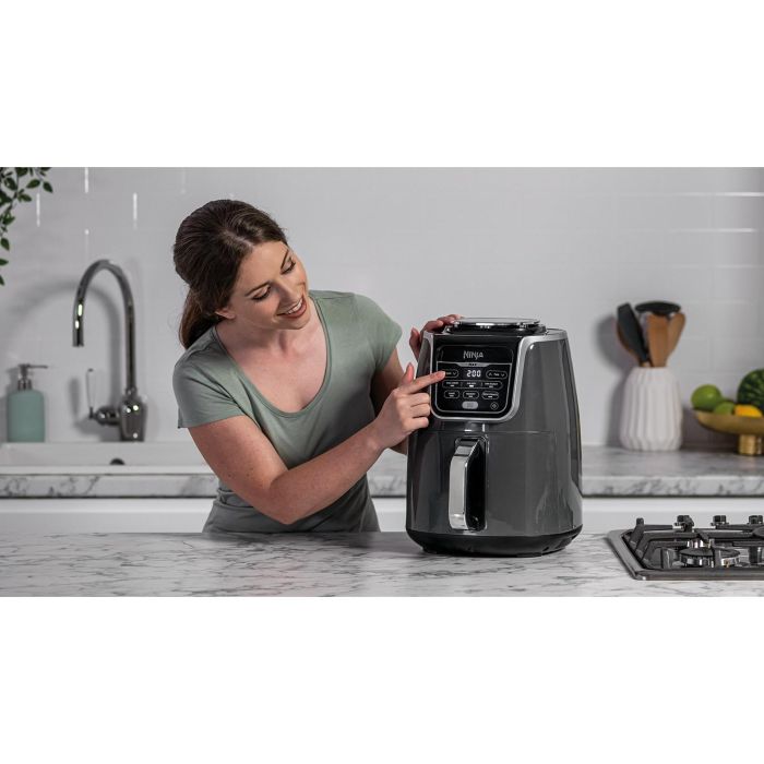 Ninja AF160EU MAX Freidora de Aire Caliente 5.2L, 1750W, para 6 Personas, Hornear, Asar y Deshidratar 2