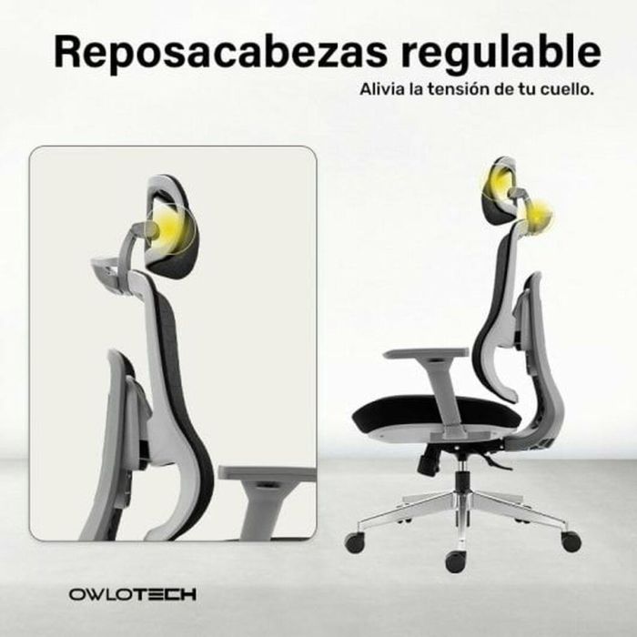 Silla de Oficina Owlotech Negro 3