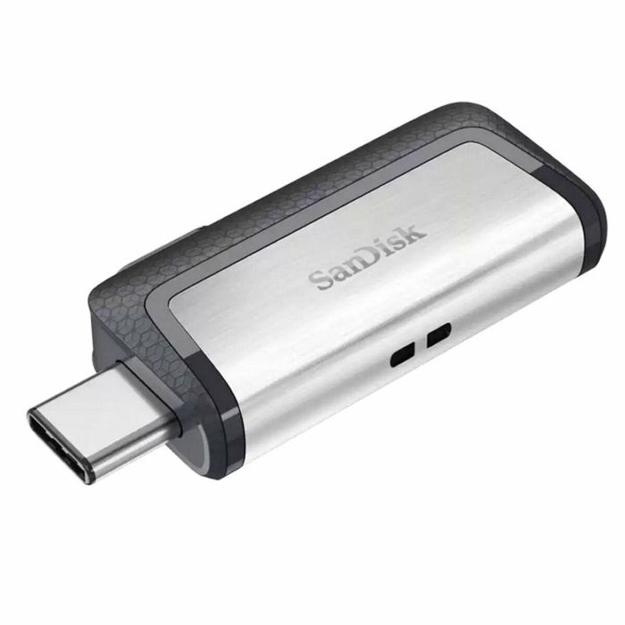 Sandisk Ultra Dual Drive Usb Type C 64Gb Ultra Usb Type C 3.1 Black Silver SDDDC2-064G-G46 2