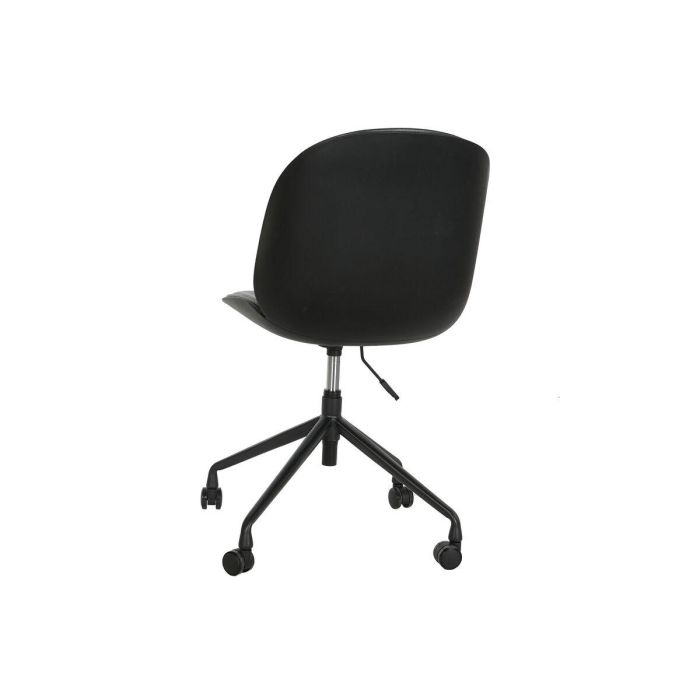 Silla Vintage DKD Home Decor Negro Gris Oscuro 57.5 x 83 x 47.5 cm 2 Silla Vintage DKD Home Decor Negro Gris Oscuro 57.5 x 83 x 47.5 cm 2