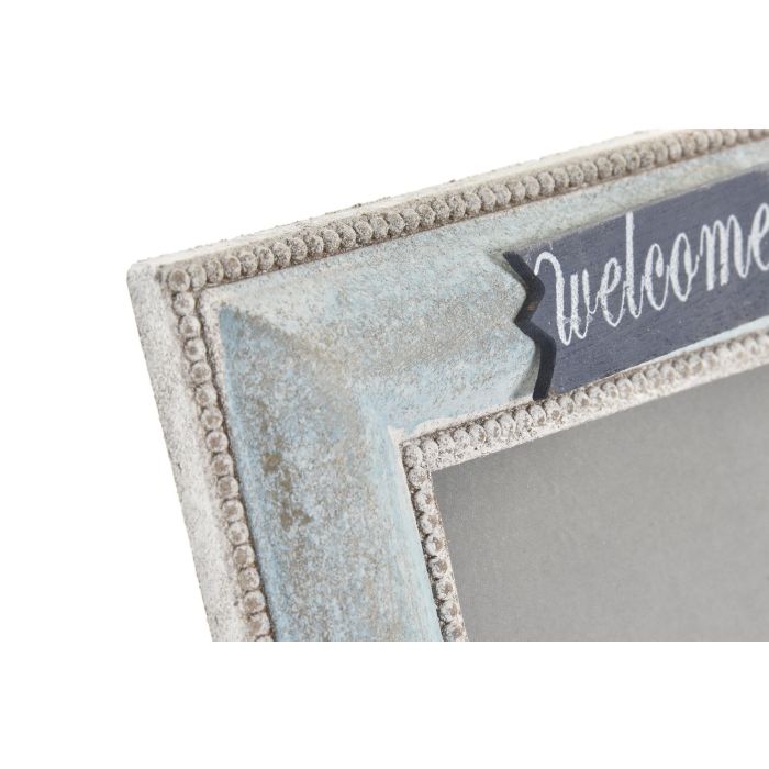 DKD Home Decor Marco de Fotos 10x15 cm Mediterráneo Desgastado Azul MDF y Cristal, 20.5x16 cm, Pack de 6 Unidades 1 DKD Home Decor Marco de Fotos 10x15 cm Mediterráneo Desgastado Azul MDF y Cristal, 20.5x16 cm, Pack de 6 Unidades 1