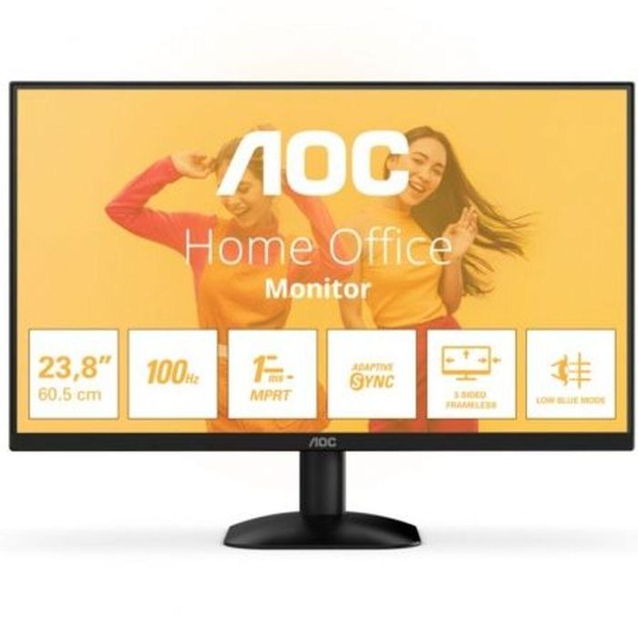 AOC 24B35HM2 Monitor 24 pulgadas Full HD (1920x1080) 100Hz 1ms MPRT Adaptive Sync Panel VA Flicker-Free Negro AOC 24B35HM2 Monitor 24 pulgadas Full HD (1920x1080) 100Hz 1ms MPRT Adaptive Sync Panel VA Flicker-Free Negro