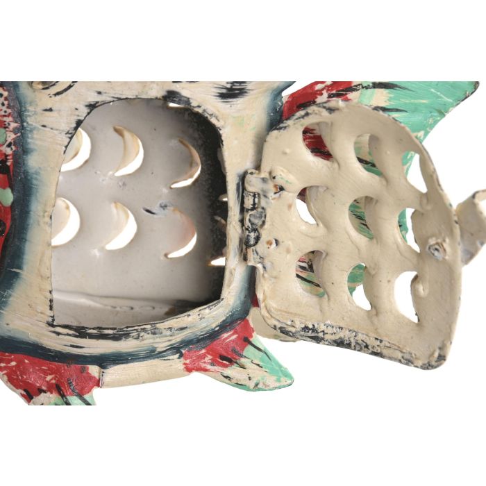 Decoracion Mediterraneo DKD Home Decor Blanco Multicolor 6 x 15 x 17 cm (4 Unidades) 5