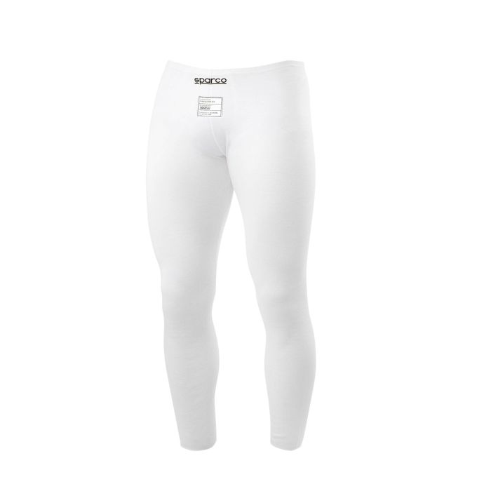 Sparco R574-Rw4 S001782PBI1S Pantalón Interior Largo Ignífugo Competición para Piloto FIA 8856-2018 Blanco Talla S Sparco R574-Rw4 S001782PBI1S Pantalón Interior Largo Ignífugo Competición para Piloto FIA 8856-2018 Blanco Talla S