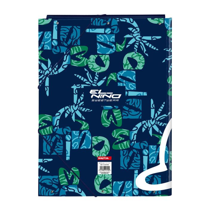 Carpeta El Niño Glassy Azul marino A4 1 Carpeta El Niño Glassy Azul marino A4 1