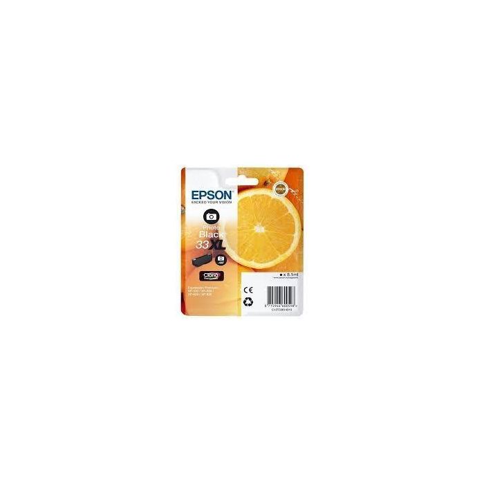 Epson Tinta Negro Fhoto Expression Home Xp-530 - 33 XL Epson Tinta Negro Fhoto Expression Home Xp-530 - 33 XL