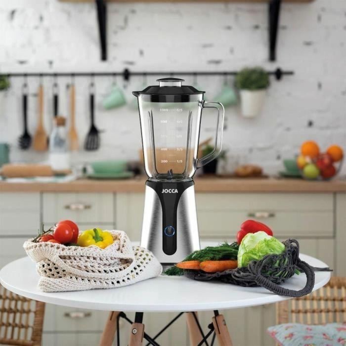 Batidora de Vaso JOCCA Negro 1 L 13 Batidora de Vaso JOCCA Negro 1 L 13