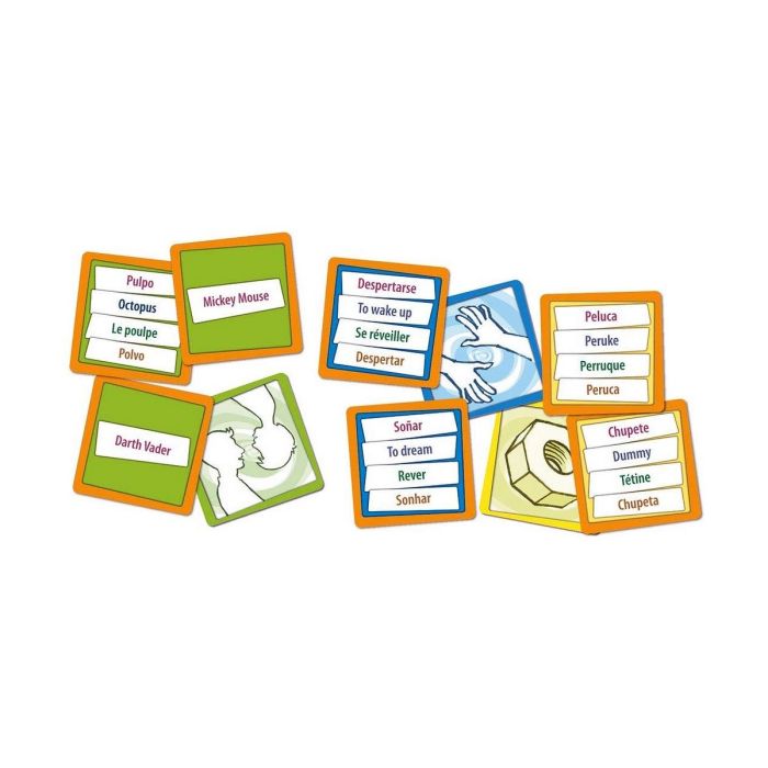 Cayro Juego Mi Mic Riesgo, Mímica y Frases Disparatadas para 8 años, 2 jugadores, Multilingüe 8 Cayro Juego Mi Mic Riesgo, Mímica y Frases Disparatadas para 8 años, 2 jugadores, Multilingüe 8