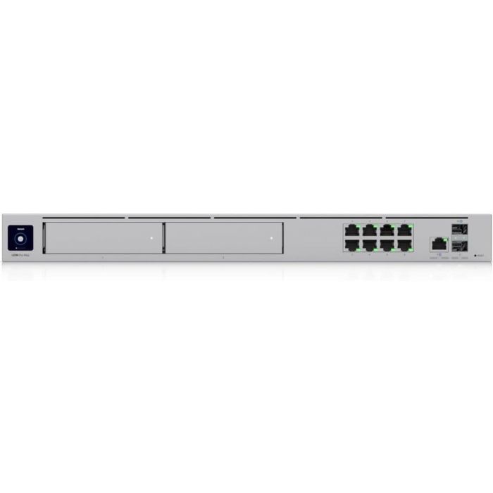 Ubiquiti UDM-Pro-Max Cloud Gateway Firewall, Switch y NVR. Rendimiento 5 Gbps, 9 Puertos RJ45 + 2 SFP+ Rack 1U. 2 Ubiquiti UDM-Pro-Max Cloud Gateway Firewall, Switch y NVR. Rendimiento 5 Gbps, 9 Puertos RJ45 + 2 SFP+ Rack 1U. 2
