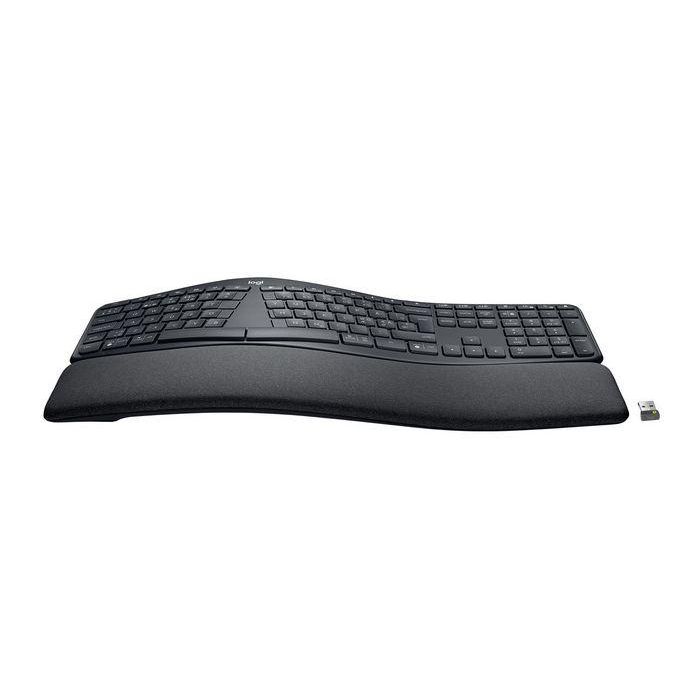 Logitech Teclado Ergonómico ERGO K860, Inalámbrico Bluetooth y Logi Bolt, Soporte Muñeca, Diseño Dividido, Español 4 Logitech Teclado Ergonómico ERGO K860, Inalámbrico Bluetooth y Logi Bolt, Soporte Muñeca, Diseño Dividido, Español 4