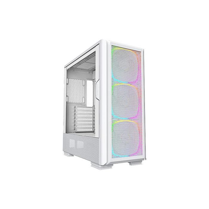Montech SKY TWO GX Torre Caja PC Blanca ATX EATX micro ATX Mini-ITX Vidrio Templado Ventana Lateral Iluminacion RGB 1