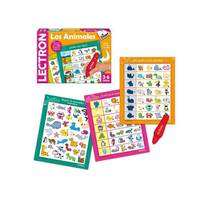 Juego lectron lápiz los animales 4