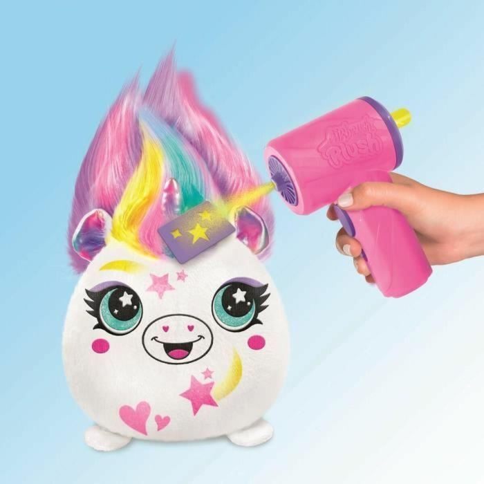 Canal Toys - Peluche Airbrush - Peluche Squishy Hair'iffic para peinar y decorar con spray electrónico, rotuladores, -AIR 040- aleatorio 4