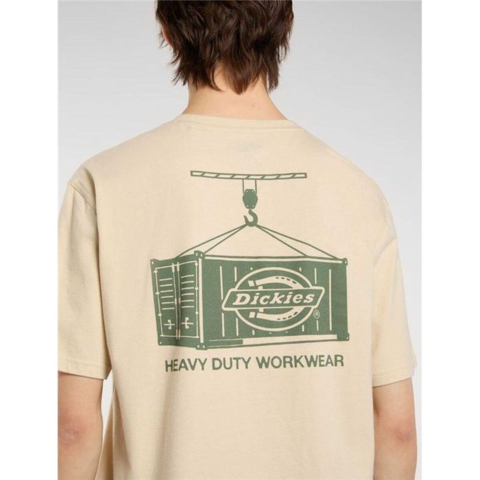 Camiseta de Manga Corta Hombre Dickies Apison Ss Beige 6-7 Años 2 Camiseta de Manga Corta Hombre Dickies Apison Ss Beige 6-7 Años 2