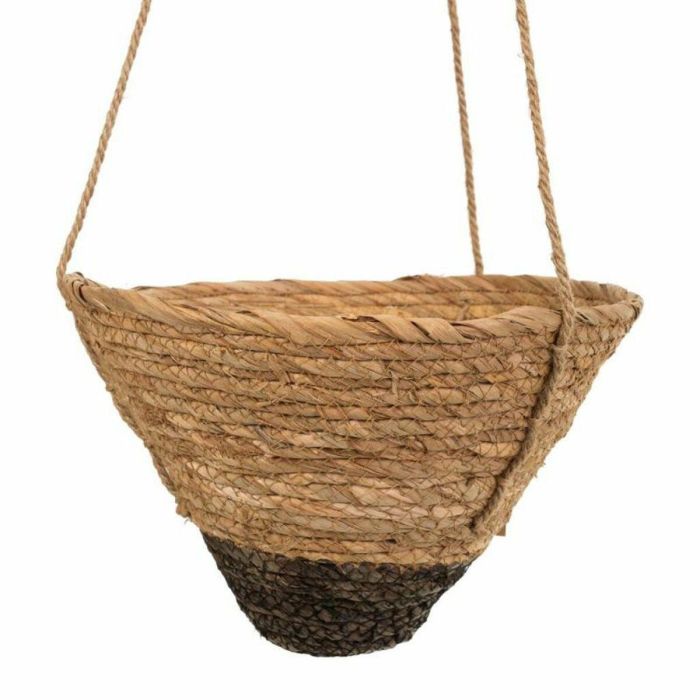 Juego de Cestos Alexandra House Living Negro Natural Fibra natural 30 x 19 x 30 cm 22 x 14 x 22 cm 26 x 16 x 26 cm Para colgar 3 1