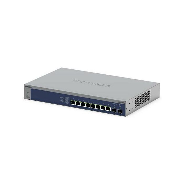 NETGEAR Switch XS508TM-100EUS Gestionado con 8 Puertos 10G y 2 Puertos SFP+ Insight Managed 2