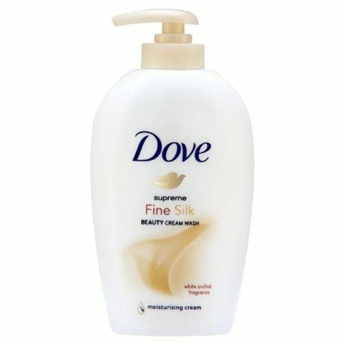 Jabón de Manos con Dosificador Dove Fine Silk 250 ml Jabón de Manos con Dosificador Dove Fine Silk 250 ml