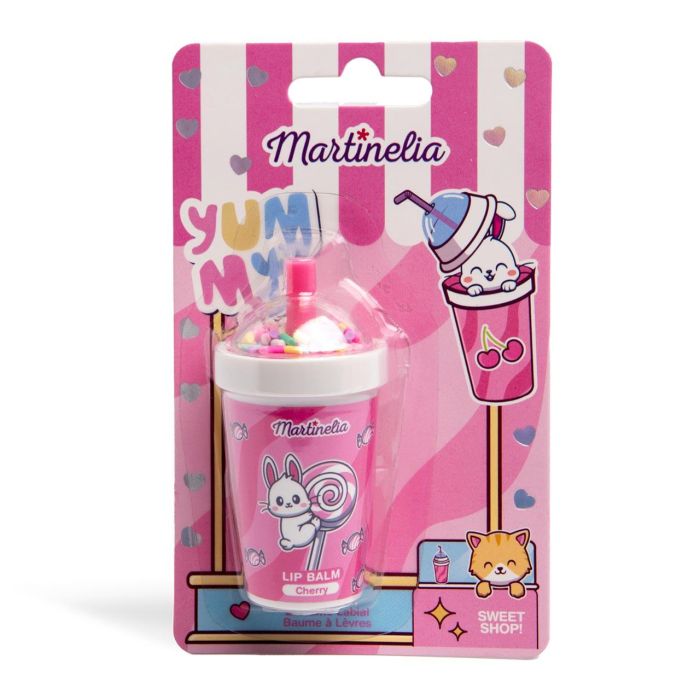 Lip Balm Straw Cup Yummy 90029 Martinelia 2 Lip Balm Straw Cup Yummy 90029 Martinelia 2