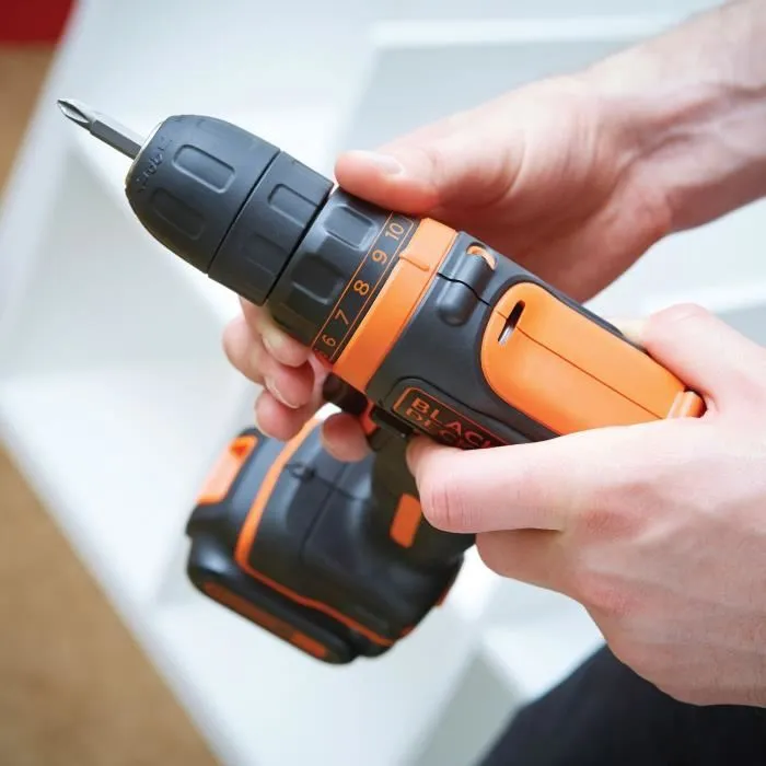 BLACK & DECKER Destornillador Inalámbrico 10.8 V con 2 Baterías y Caja 2
