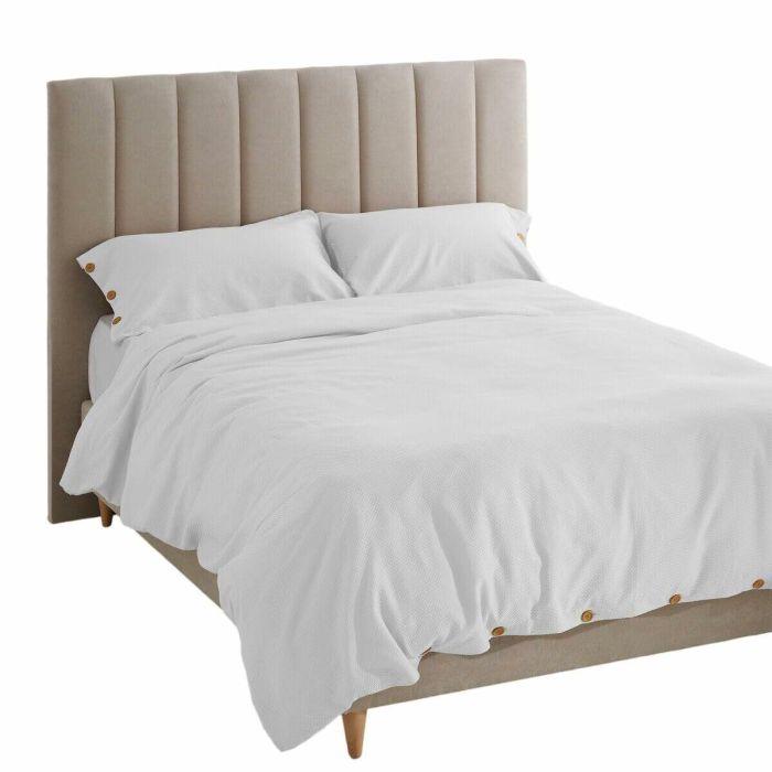 Juego de funda nórdica Alexandra House Living Suiza Blanco Cama de 135/140 2 Piezas Juego de funda nórdica Alexandra House Living Suiza Blanco Cama de 135/140 2 Piezas