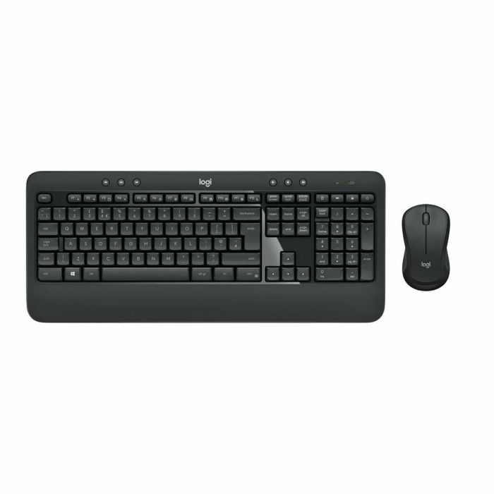 Logitech MK540 Advanced Combo Teclado y Ratón Inalámbrico con Receptor USB Unifying para Precisión y Confort, Layout Alemán (DE)