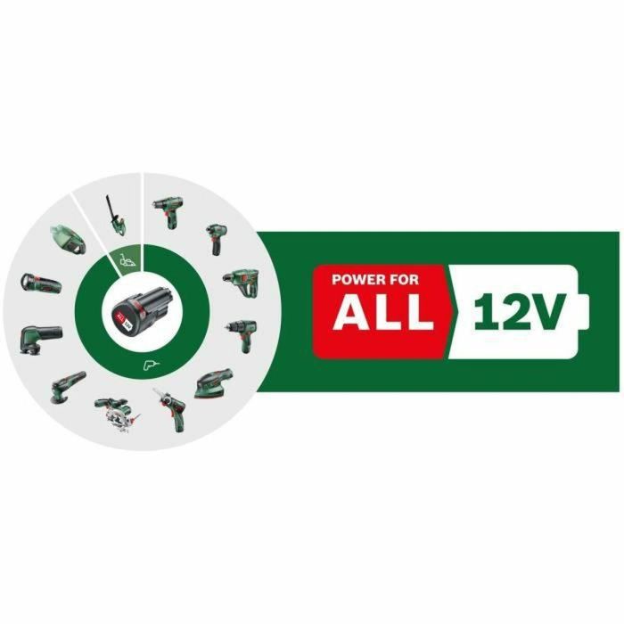 Bosch Taladro Inalámbrico EasyDrill 1200 Solo Herramienta Compacto y Liviano 2 Velocidades 6 Bosch Taladro Inalámbrico EasyDrill 1200 Solo Herramienta Compacto y Liviano 2 Velocidades 6