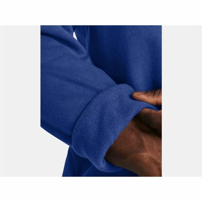 Sudadera sin Capucha Hombre Under Armour Rival Fleece Crew Azul 1