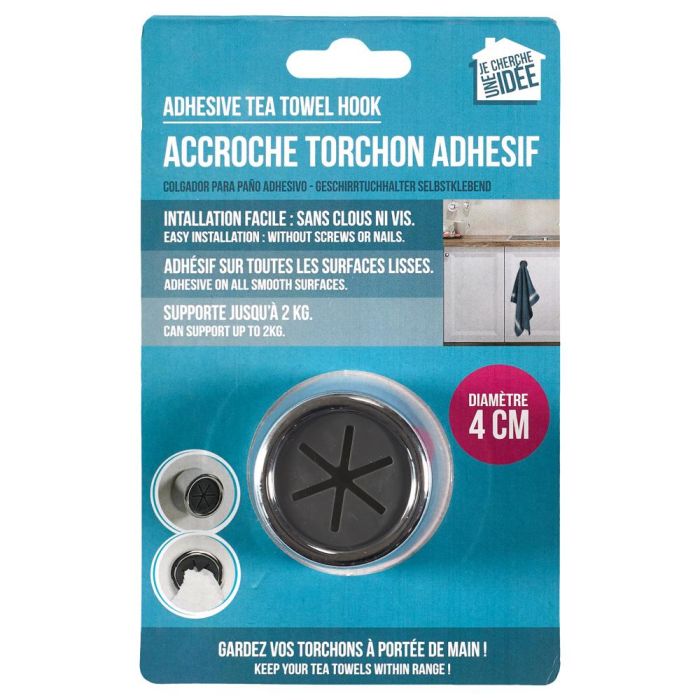 Je cherche une Idee Colgador Paños Diámetro 4 cm ABS 0 Je cherche une Idee Colgador Paños Diámetro 4 cm ABS 0