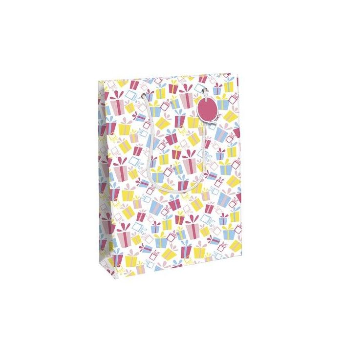 Bolsa De Papel Clairefontaine Excellia Ancha 26.5X14X33Cm Fairy Pack De 6