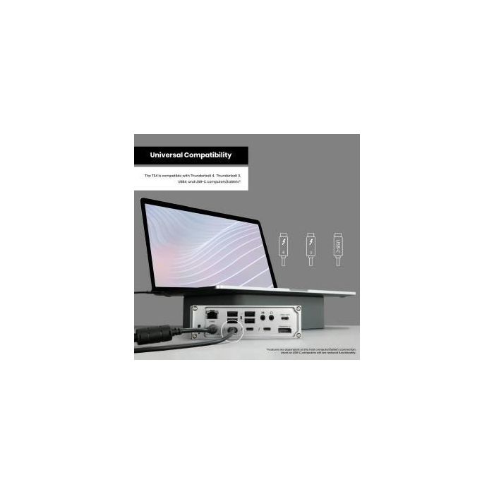 CalDigit TS4 Thunderbolt 4 Dock 18 Puertos USB-C USB-A SD 4 98W PD 8K/Dual 6K/4K Display 2.5GbE LAN 6 CalDigit TS4 Thunderbolt 4 Dock 18 Puertos USB-C USB-A SD 4 98W PD 8K/Dual 6K/4K Display 2.5GbE LAN 6