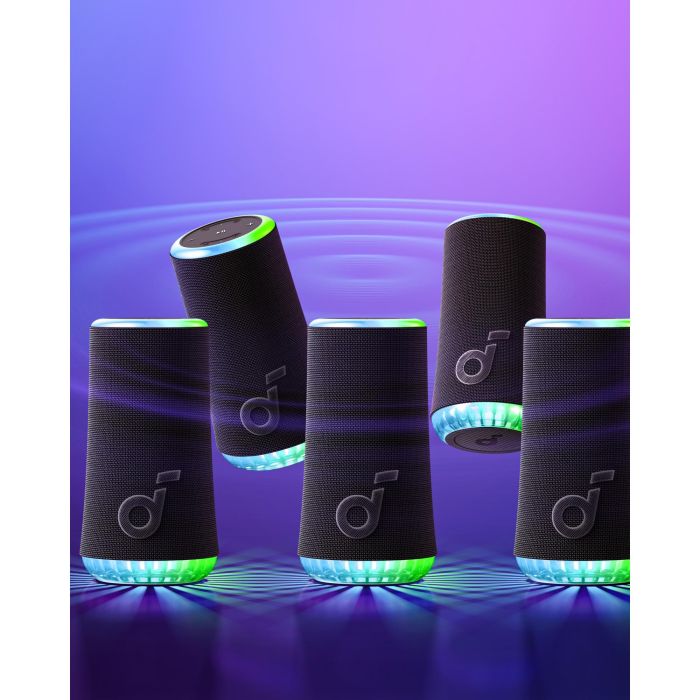Anker Soundcore Glow Altavoz portátil inalámbrico negro 30W IP67 hasta 18h autonomía 2 Anker Soundcore Glow Altavoz portátil inalámbrico negro 30W IP67 hasta 18h autonomía 2