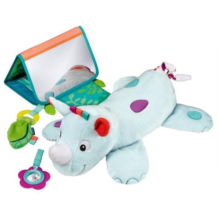 Ravensburger -PLAY + - Cojín de actividad rinoceronte 3 en 1 - Desde el nacimiento - Versión francesa - 34010 3