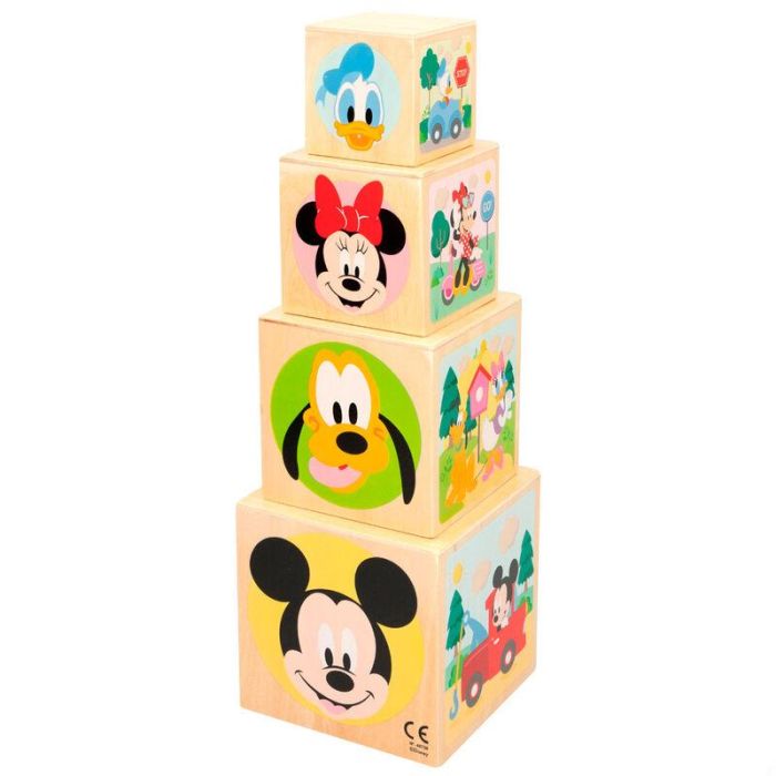 Torre cubos madera Disney 2 Torre cubos madera Disney 2
