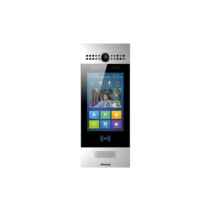 Akuvox R29C-L Video Portero Main Body con Reconocimiento Facial, LTE y Android, Color Plata