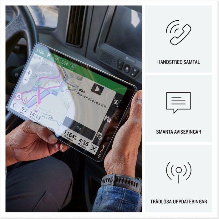 Garmin dezl LGV720 navegador Fijo 17,6 cm (6.95") TFT Pantalla táctil 242 g Negro 4 Garmin dezl LGV720 navegador Fijo 17,6 cm (6.95") TFT Pantalla táctil 242 g Negro 4
