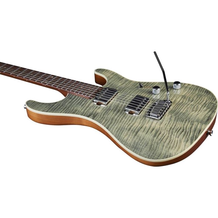 Guitarra Eléctrica Eko Fire 800 Musa - Grey Flamed Eko 3