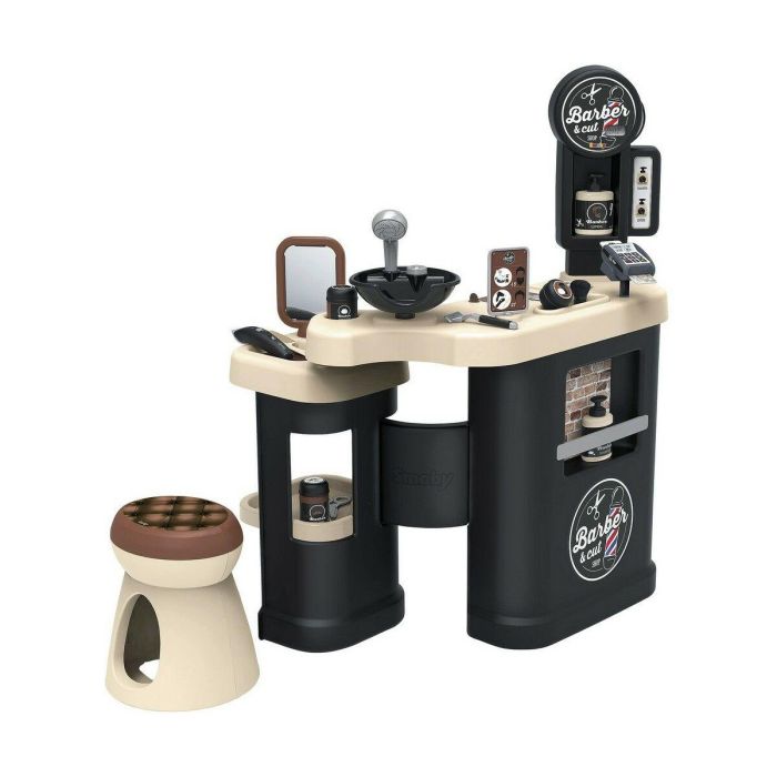 Smoby Set de Juego Salón de Peluquería y Barbería para Niños con Tocador, Espejo, Ducha y Caja Registradora 0 Smoby Set de Juego Salón de Peluquería y Barbería para Niños con Tocador, Espejo, Ducha y Caja Registradora 0